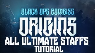 Fire Staff Upgrade  ORIGINS Zombies  HOW TO UPGRADE THE FIRE STAFF  Black Ops 2 Zombies [upl. by Eldwin]