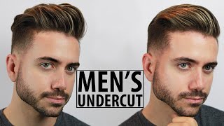 Disconnected Undercut  Haircut and Style Tutorial  2 Easy Undercut Hairstyles for Men  Alex Costa [upl. by Anemij]