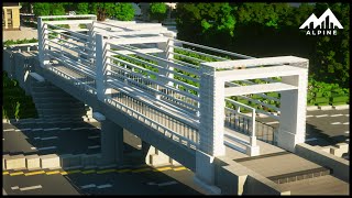 Minecraft Bridge using Structural Engineering “Tim’s Bridge” [upl. by Jodoin]