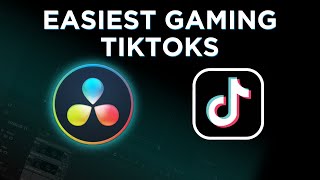 A Free DaVinci Resolve Preset to Edit Gaming Tik Tok Videos for You [upl. by Mohamed]