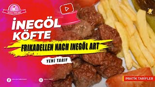 İnegöl Köfte Tarifi  Frikadellen nach Inegöl Art [upl. by Rein]