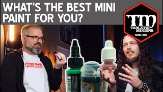 Whats the Best Miniature Paint for You [upl. by Adnawuj]