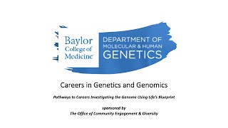 Careers in Genetics and Genomics [upl. by Mariya330]