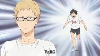 Haikyuu  Yamaguchi saying quotTsukkiquot Season 2 [upl. by Culhert]