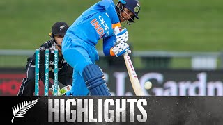 Mandhana Scores Century as India Dominate  HIGHLIGHTS  WHITE FERNS v India  1st ODI 2019 [upl. by Niwdla]