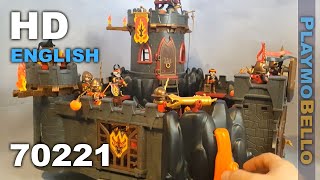 2019 Playmobil 70221 Burnham Raiders Fortress Playmobil set REVIEW [upl. by Assirralc]