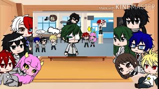 Class 1A reacts to BNHA turns into BABIES Deku Part 3  Gacha Club [upl. by Rodger470]