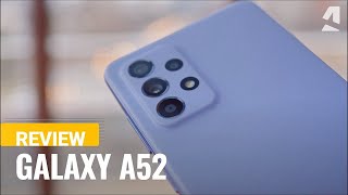 Samsung Galaxy A52 full review [upl. by Aihsinyt291]