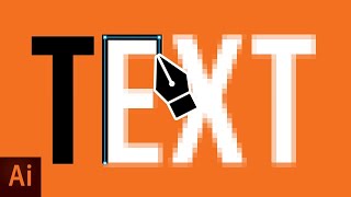 3 Ways to Convert Text to Vector Adobe Illustrator [upl. by Tarsus468]