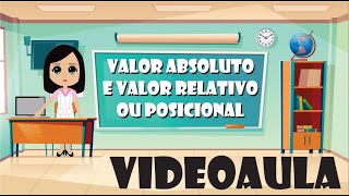 Valor Absoluto e Valor Relativo ou Posicional [upl. by Airasor]