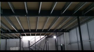 Mezzanine Floor Construction Oxfordshire UK [upl. by Anaitat594]