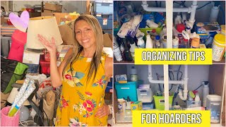 Hoarder ❤️ Organizing Tips for Hoarding Disorder amp Overwhelming Clutter  Get Organized HQ Collab [upl. by Pierrette423]