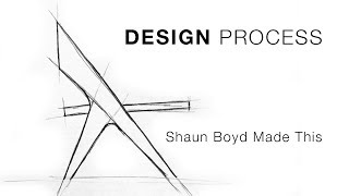 My Furniture Design Process  Shaun Boyd Made This [upl. by Nolyd]