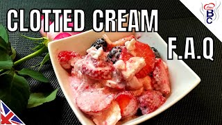 Clotted Cream What Is It How Do I Eat Cornish Clotted Cream How To Use Clotted Cream Recipe Liquid [upl. by Eneloj]