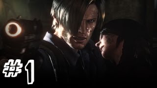 Resident Evil 6 Gameplay Walkthrough Part 1  Leon  Helena Campaign Chapter 1 RE6 [upl. by Reivaz]