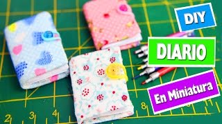 📑 DIY  Diario en Miniatura [upl. by Ceil]