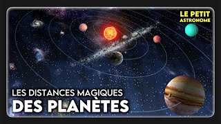 🛰 Les distances MAGIQUES des PLANÈTES [upl. by Nylaj824]