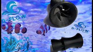 DFLOW Designs Random Flow Nozzles  Fluval Evo Install [upl. by Noirb]