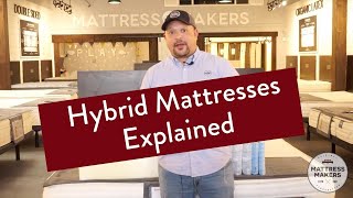 Hybrid Mattresses 101What You Need To Know About Hybrid Mattresses [upl. by Nrek]