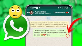 Como Desconectarse de WhatsApp Sin Apagar Internet Sin Apagar el Celular y Sin Desinstalar WhatsApp [upl. by Pearce]