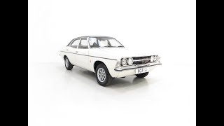 An Iconic Top of the Range Ford Cortina Mk3 2000 GXL with 62518 Miles  SOLD [upl. by Fidela515]