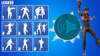 Guess The Fortnite DANCE By The MUSIC  Fortnite Challange [upl. by Dadirac861]