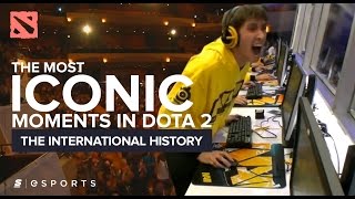 The Most ICONIC Moments in The International History Dota 2 [upl. by Lila]