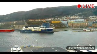 Live Webcam Bergen  Norway [upl. by Fonseca]