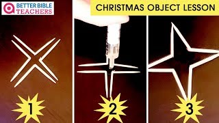 Christmas Star Sunday School Object Lesson [upl. by Wampler357]