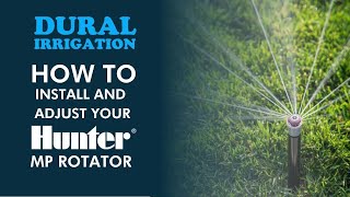 How to Install and Adjust a Hunter MP Rotator Nozzle [upl. by Branham675]