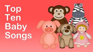 TOP 10 BABY SONGS  Compilation  Nursery Rhymes TV  English Songs For Kids [upl. by Eimoan]