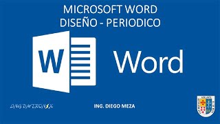 Microsoft Word  Diseño de un Periódico [upl. by Aleron]