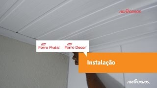 Como instalar o Forro de PVC [upl. by Ridgley]