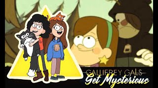 Reaction Gravity Falls 1x01 Gallifrey Gals Get Gruncled S1Ep1 [upl. by Enytsirk]