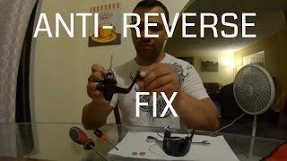 How to Daiwa antireverse FIX [upl. by Simone]