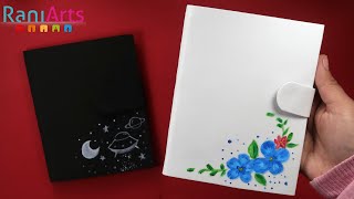 HAZ TUS PROPIAS LIBRETAS BULLET JOURNAL SKETCHBOOKS  FÁCIL  DIY [upl. by Delp]