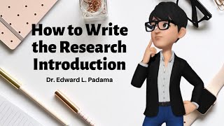 How to Write the Research Introduction [upl. by Ardnaed]