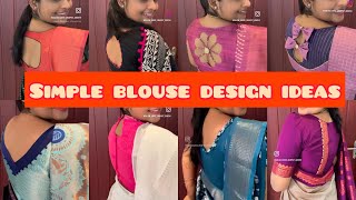 Simple blouse design ideas [upl. by Bushey809]