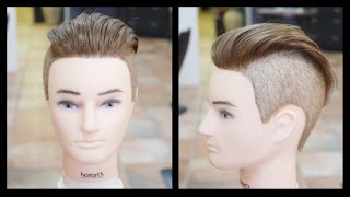 Mens Undercut Haircut Step by Step Tutorial  TheSalonGuy [upl. by Sarkaria]