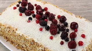 Торт Молочная Девочка  Milchmädchen Torte  Торт на сгущенном молоке [upl. by Legyn]