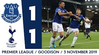 TOSUN RESCUES A POINT AFTER SERIOUS GOMES INJURY  HIGHLIGHTS EVERTON 11 SPURS [upl. by Greenfield606]