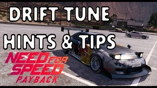 Need For Speed Payback Drift Tune Hints and Tips [upl. by Adalai]