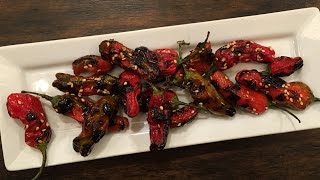 Shishito Peppers Appetizer [upl. by Ahsinav438]