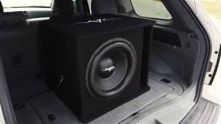 Skar Audio 1200 Watt SDR1X15D2 Single 15inch Loaded Subwoofer Enclosure Demo [upl. by Sul]