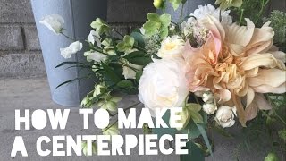 Flower Design 101  CENTERPIECES [upl. by Nylikcaj]