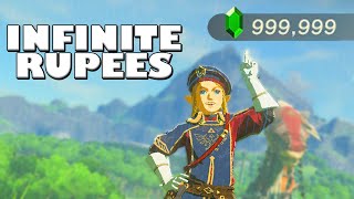 How to do the Infinite Rupee Glitch in Zelda BoTW [upl. by Silber]