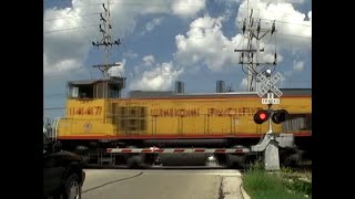 Union Pacific Freight Train with CampNW Caboose [upl. by Rurik]