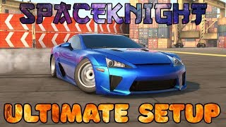 CXDR SPACEKNIGHT Ultimate Setup  Test Drive Lexus LFA  CarX Drift Racing [upl. by Ebehp416]