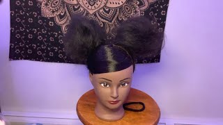 5 CUTE HAIRSTYLES ON MANNEQUIN DOLL [upl. by Nilak]