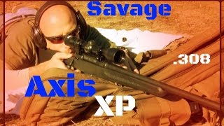 Savage Axis XP 308 Budget Rifle Test And Review HD [upl. by Ietta420]